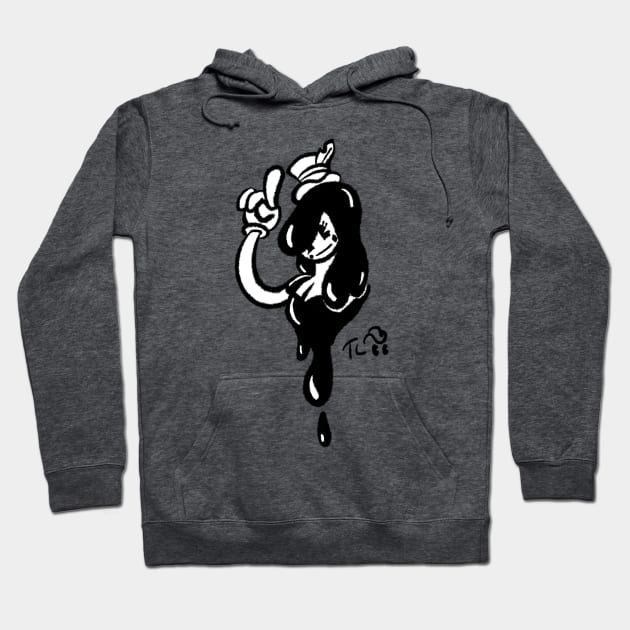 Toon Lass Hoodie by BowlerHatProductions